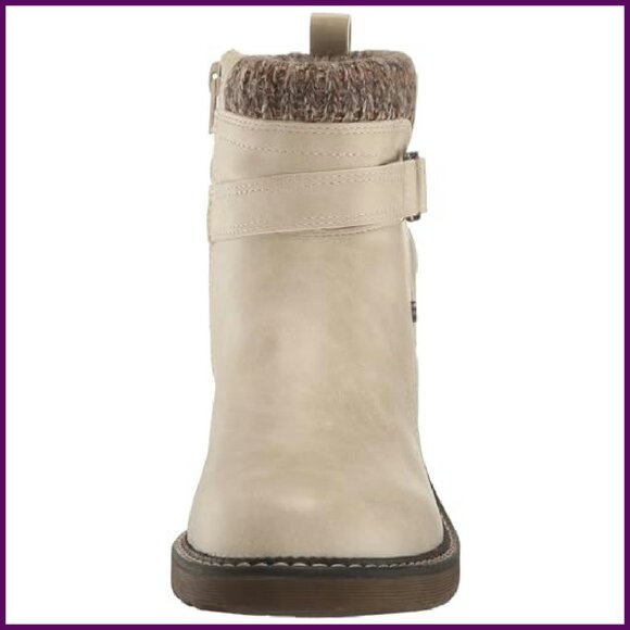 Women's Ankle Boots with Padded Cuff, Wide Widths Available - Picture 3 of 8